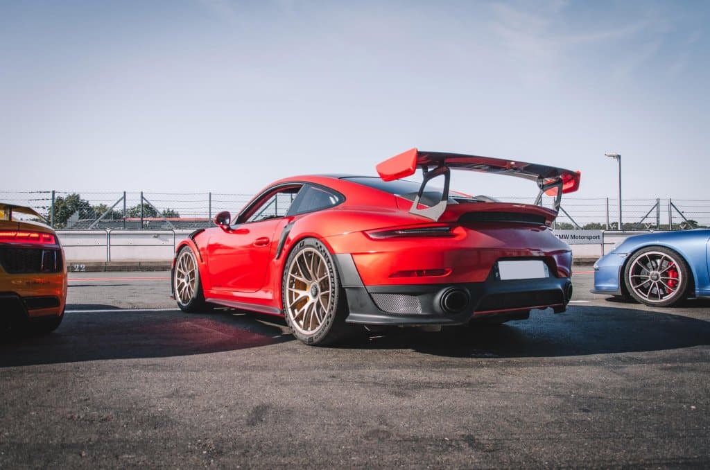 Porsche GT2 RS rouge location baptêmes sensations trackday armada racing