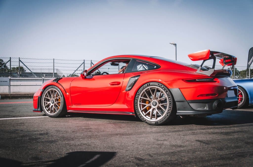 Porsche GT2 RS rouge location baptêmes sensations trackday armada racing