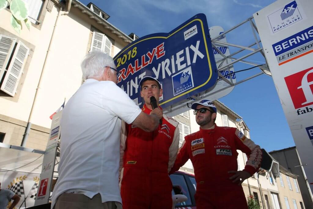 Rallye de saint yrieix 2019 - interview vainceurs rallye